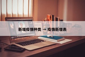 新增疫情种类 → 疫情新增表