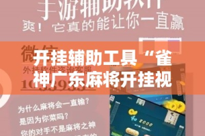 开挂辅助工具“雀神广东麻将开挂视频教程”分享用挂教程