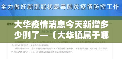 大华疫情消息今天新增多少例了—（大华镇属于哪个区）