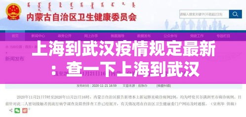 上海到武汉疫情规定最新：查一下上海到武汉