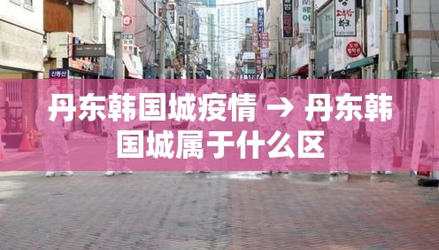 丹东韩国城疫情 → 丹东韩国城属于什么区