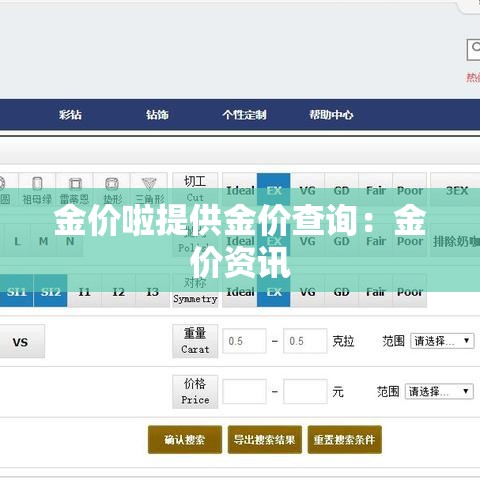 金价啦提供金价查询:金价资讯 金价啦提供金价查询:金价资讯