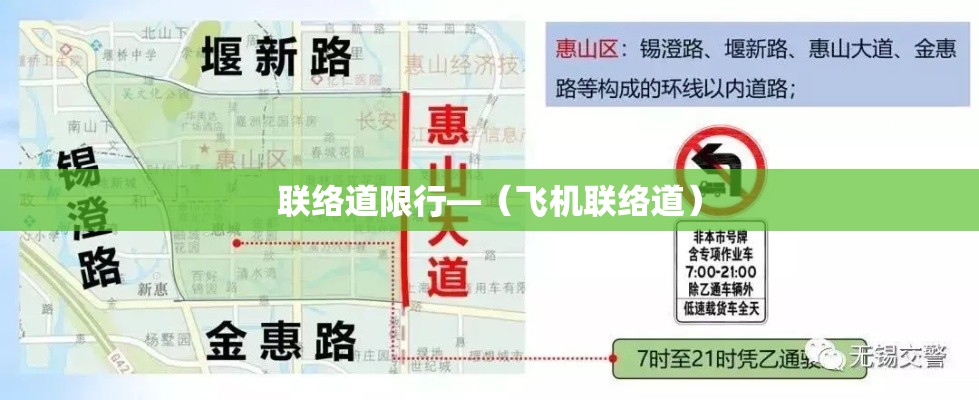 联络道限行—（飞机联络道）