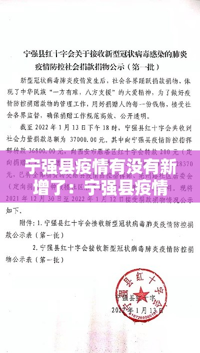 宁强县疫情有没有新增了:宁强县疫情防控通告 宁强县疫情有没有新增了:宁强县疫情防控通告