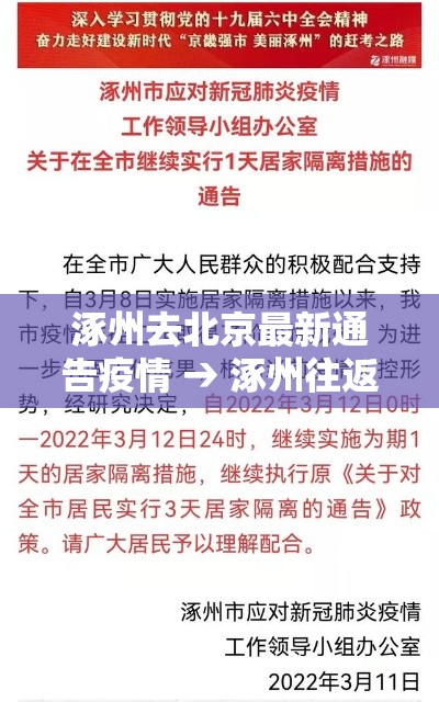 涿州去北京最新通告疫情 → 涿州往返北京怎么办 涿州去北京最新通告疫情 → 涿州往返北京怎么办