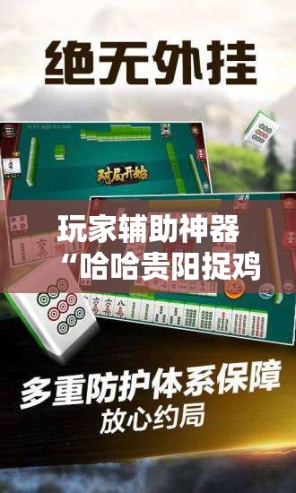 玩家辅助神器“哈哈贵阳捉鸡麻将助赢神器”科技辅助神器手机版