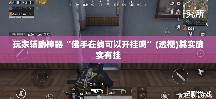 玩家辅助神器“佛手在线可以开挂吗”(透视)其实确实有挂