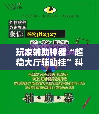 玩家辅助神器“超稳大厅辅助挂”科技辅助神器手机版