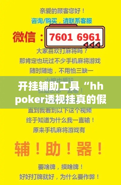 开挂辅助工具“hhpoker透视挂真的假的”专业师傅带你一起了解(确实有挂