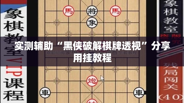 实测辅助“黑侠破解棋牌透视”分享用挂教程
