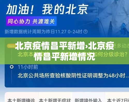 北京疫情昌平新增›北京疫情昌平新增情况 北京疫情昌平新增›北京疫情昌平新增情况