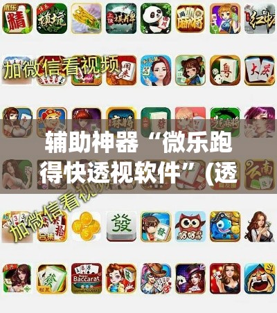 辅助神器“微乐跑得快透视软件”(透视)其实确实有挂