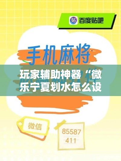 玩家辅助神器“微乐宁夏划水怎么设置才能赢	”分享用挂教程