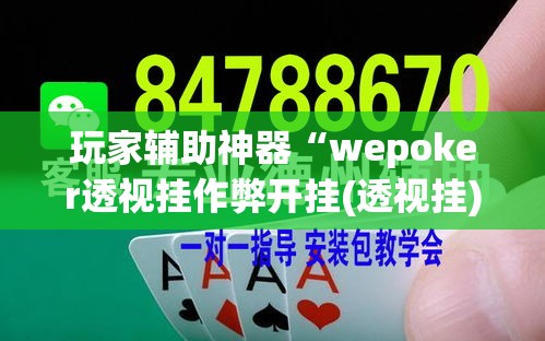 玩家辅助神器“wepoker透视挂作弊开挂(透视挂)”(作弊)辅助透视教程